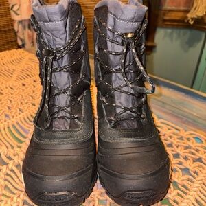 The North Face Kids Waterproof Black Boots